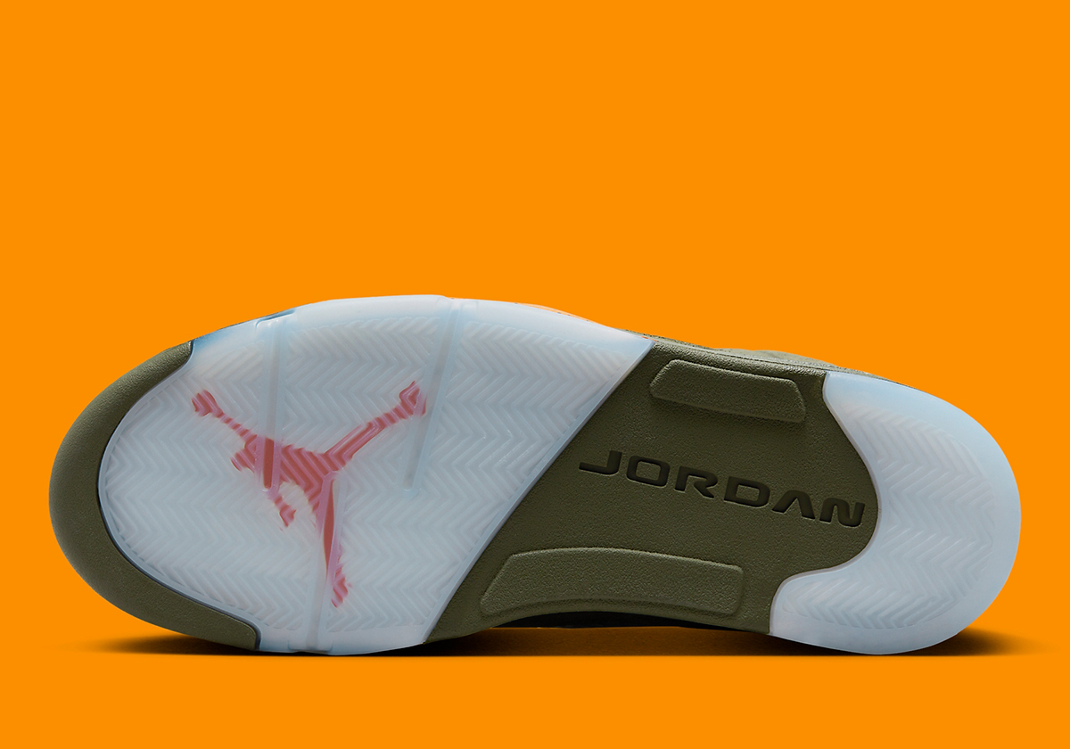 Jordan 6 Retro Quai 54 Infants Shoes Olive 2