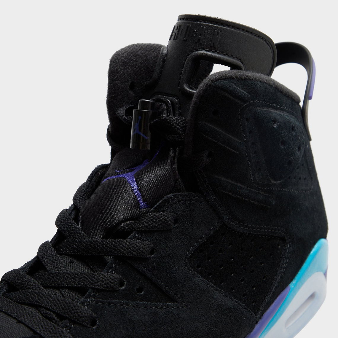 Air Jordan 6 Retro 'Aqua' - Air Jordan - CT8529 004 - black/bright  concord/aquatone