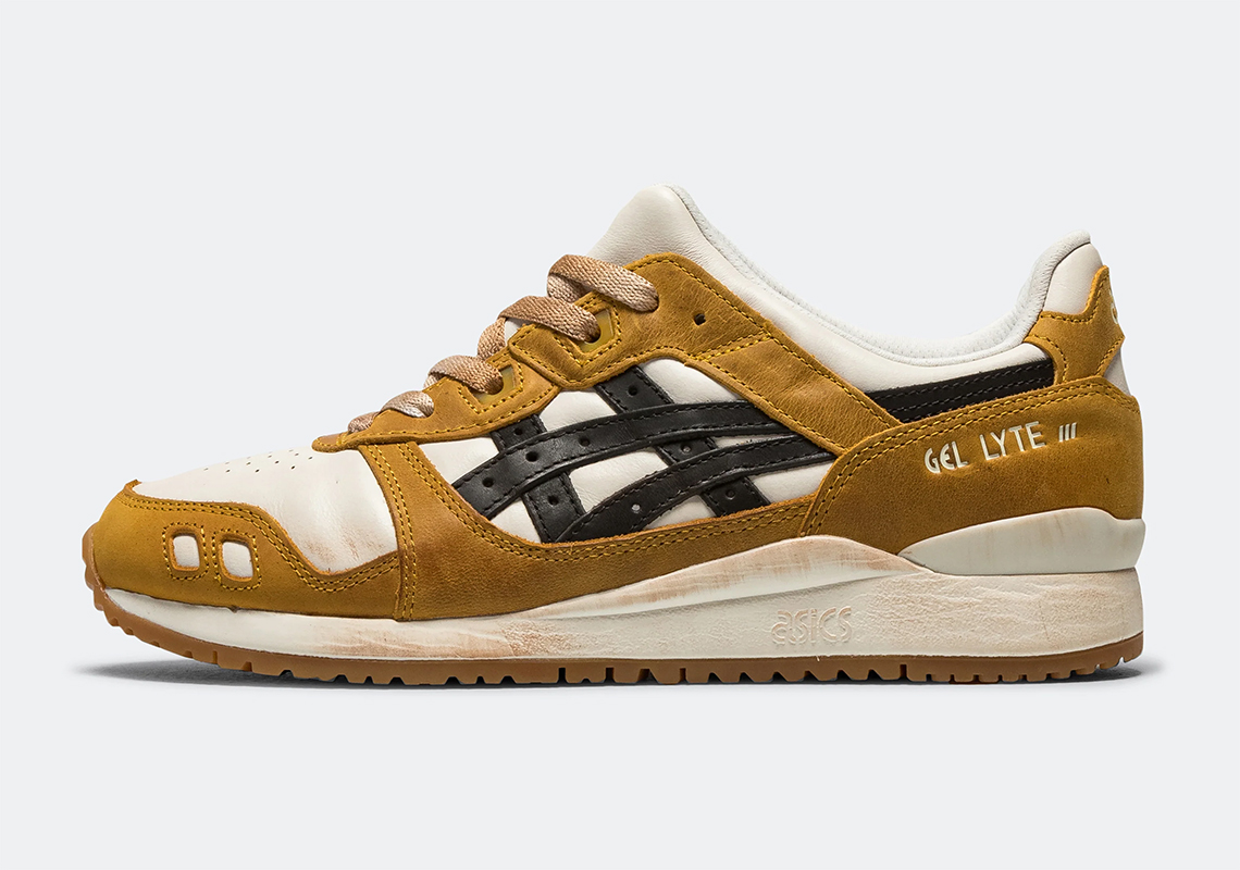 "Mustard Seed" Leather Lands On The ASICS GEL-Lyte III