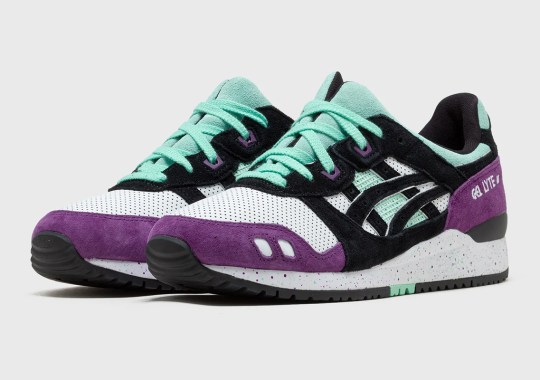 Fresh Mint And Purple Tones Share This ASICS GEL-Lyte III