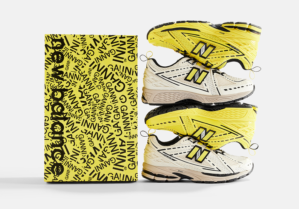 GANNI Brings Vibrant Yellow To A New Balance 1906R Duo