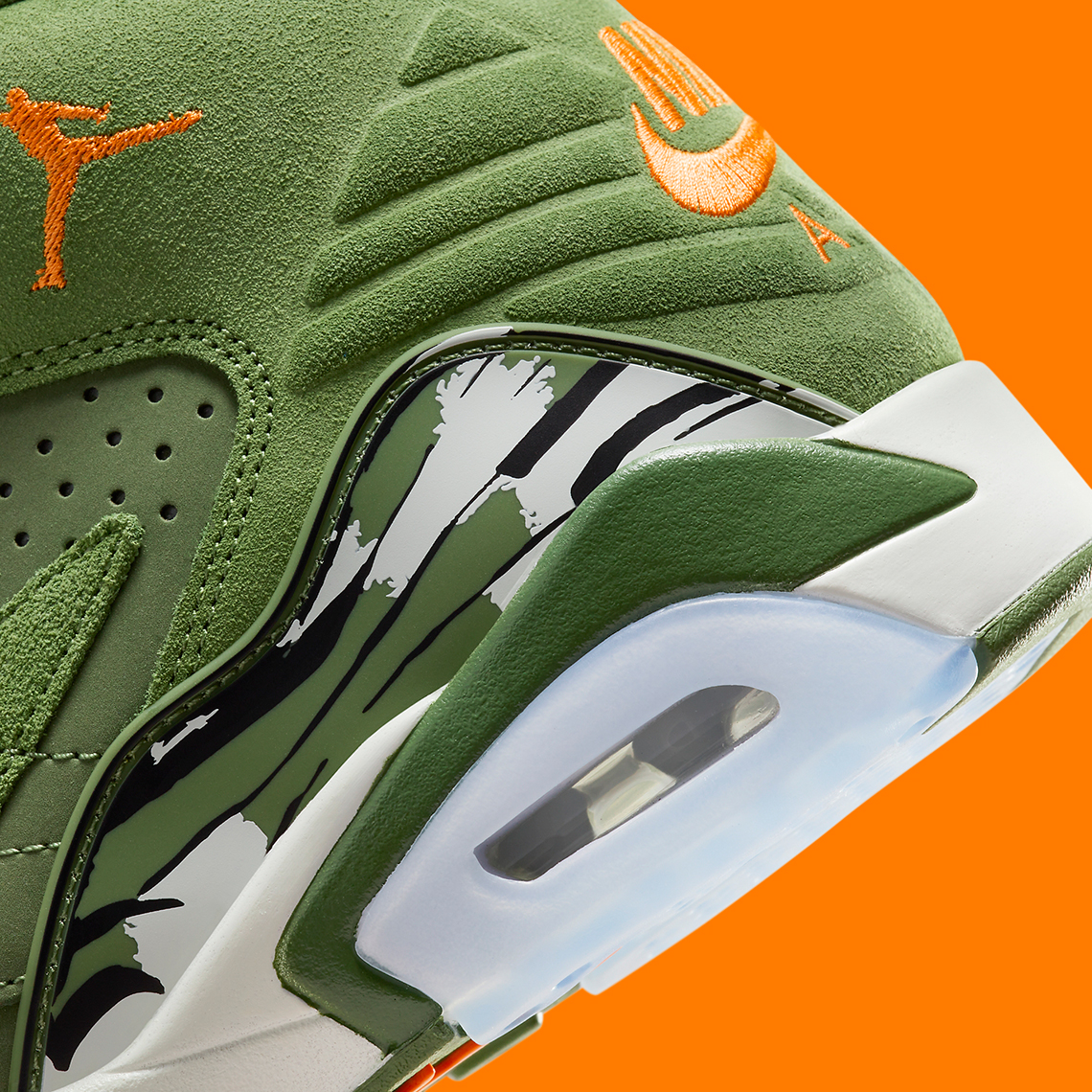 Jordan Mvp 678 Green Suede Orange Dz4475 300 1