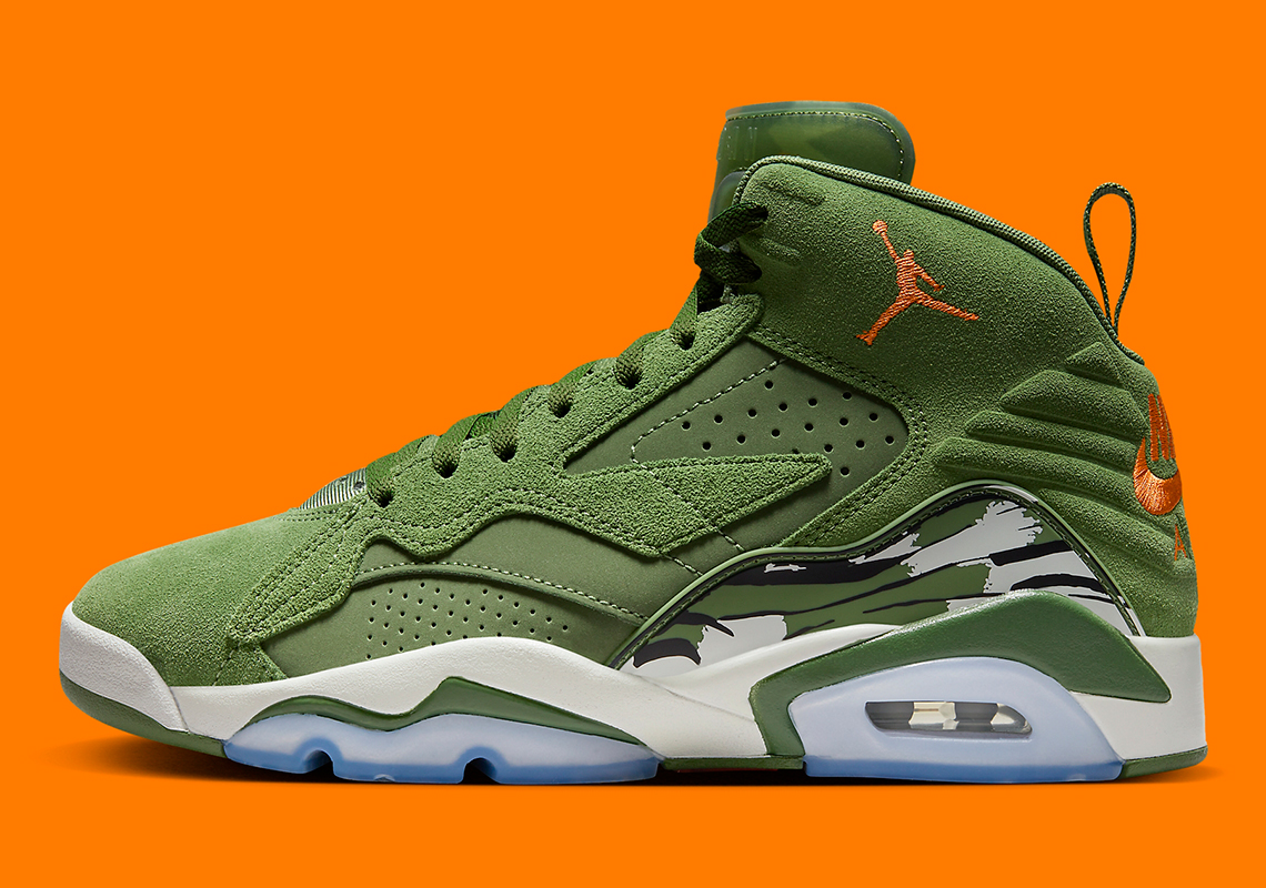 Green shop suede jordans