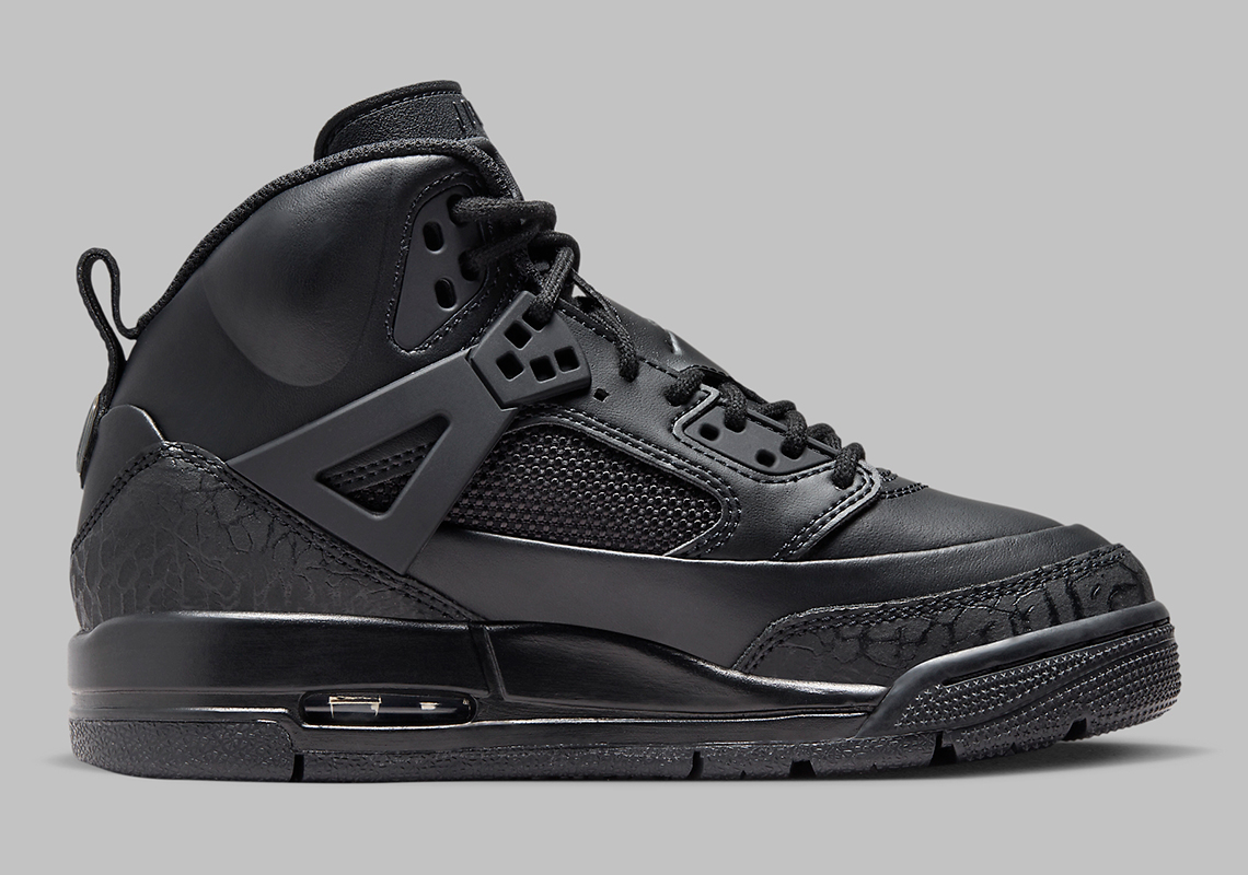 jordan spizike boot gs triple black fd4653 001 2