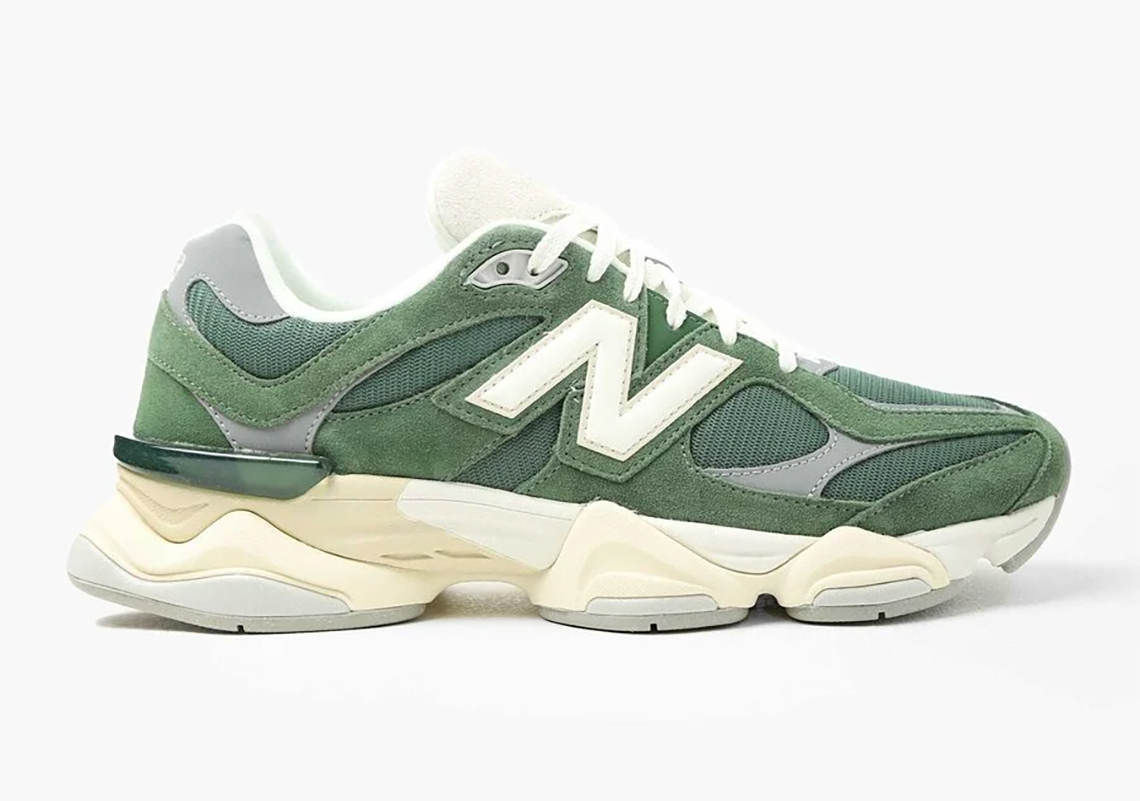 new balance 9060 black and green