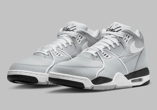 Soft Grey Hues Consume The Nike Air Flight 89