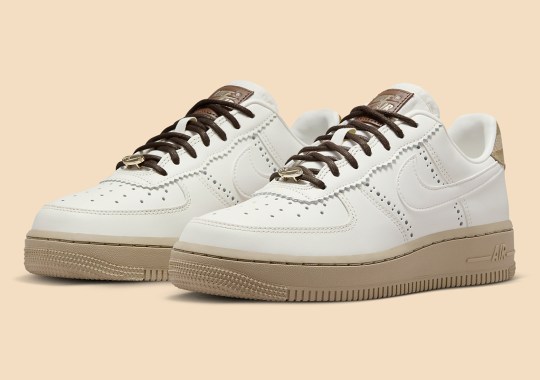 Get Dapper With The Upcoming Nike Air Force 1 Low “Brogue”