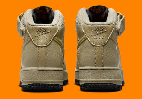 Nike Air Force 1 Mid Khaki Black Nylon FB8881-200 | SneakerNews.com