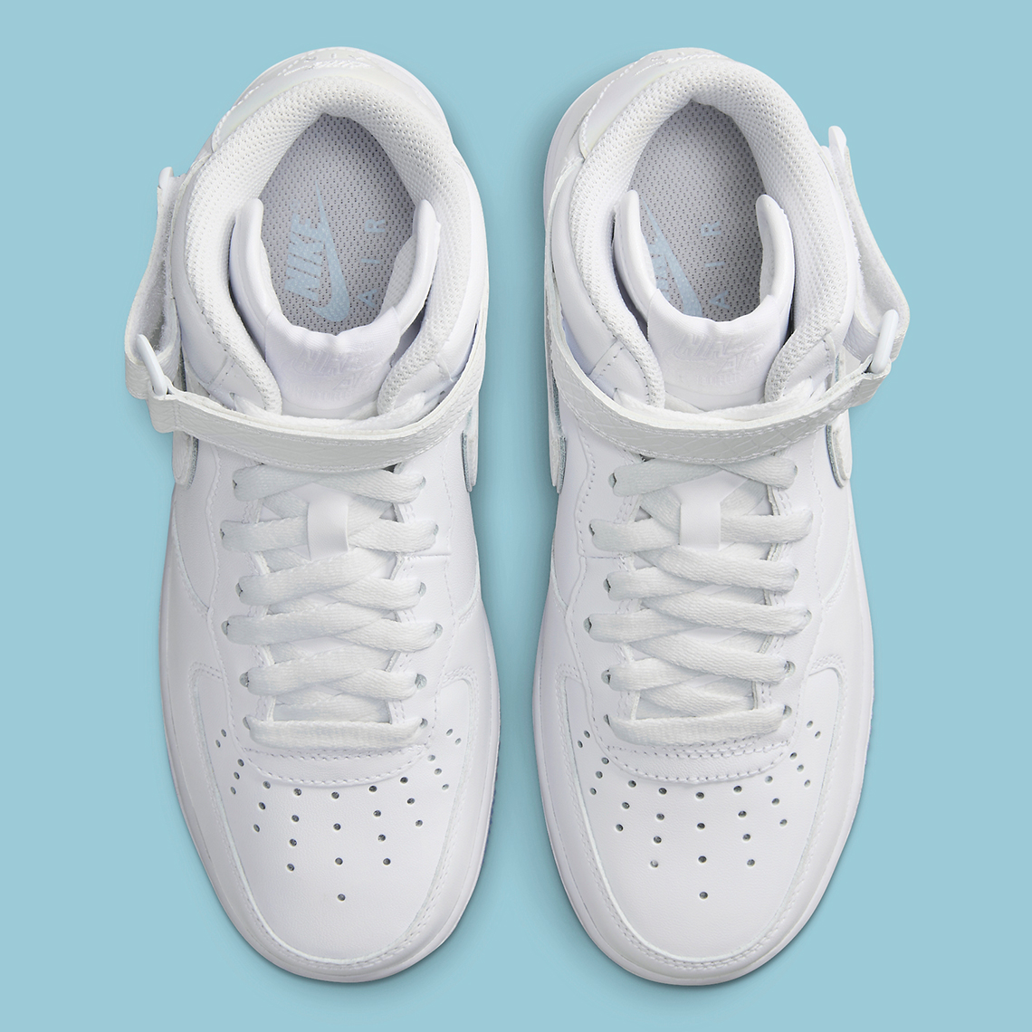 Nike Air Force 1 Mid White Crocskin FN4274-100