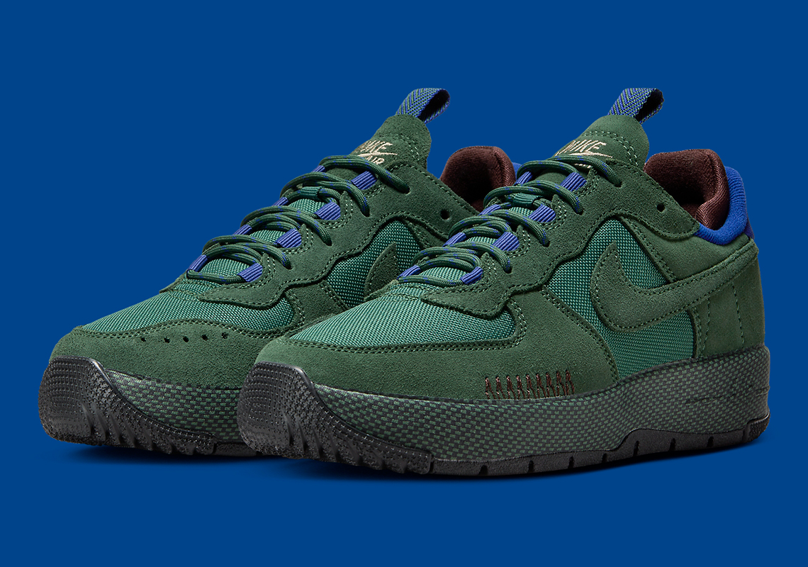 Nike Sends The Air Force 1 Wild Into Outdoors In A Fir Green Colorway