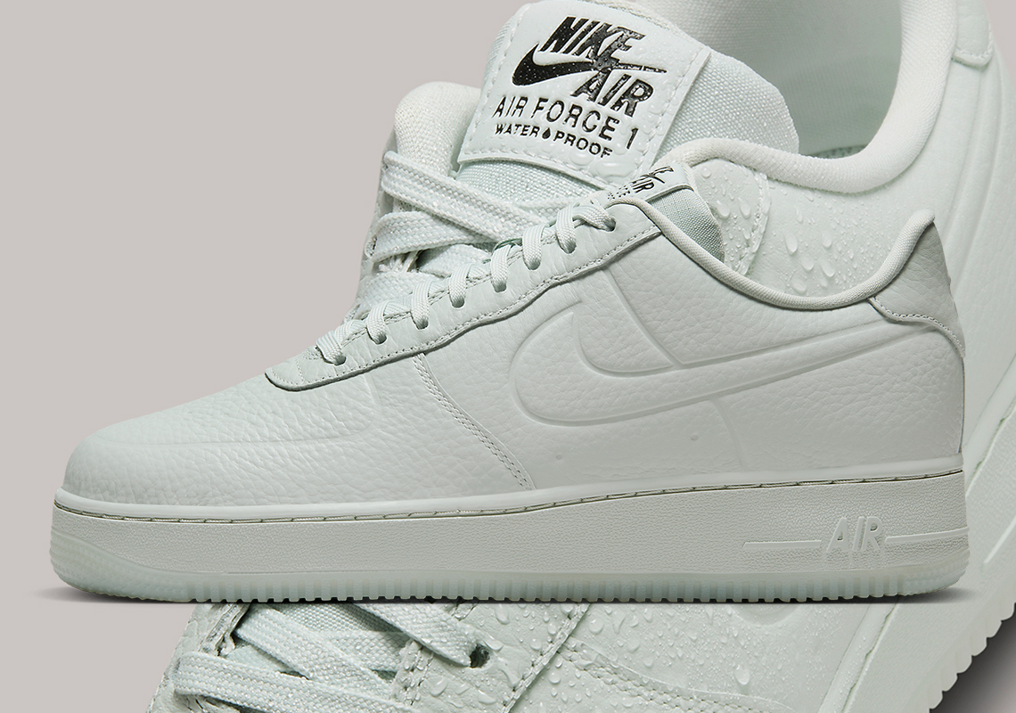 Nike's Waterproof Air Force 1 Returns In A Light Grey Outfit