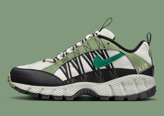 “Oil Green” Panels Land On This Understated Nike Air Humara