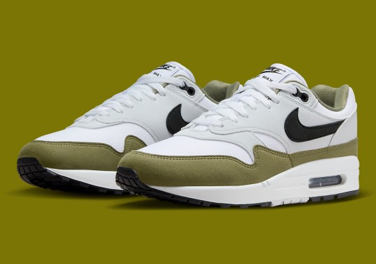 The Nike Air Max 1 Lands In “Medium Olive” On October 12th