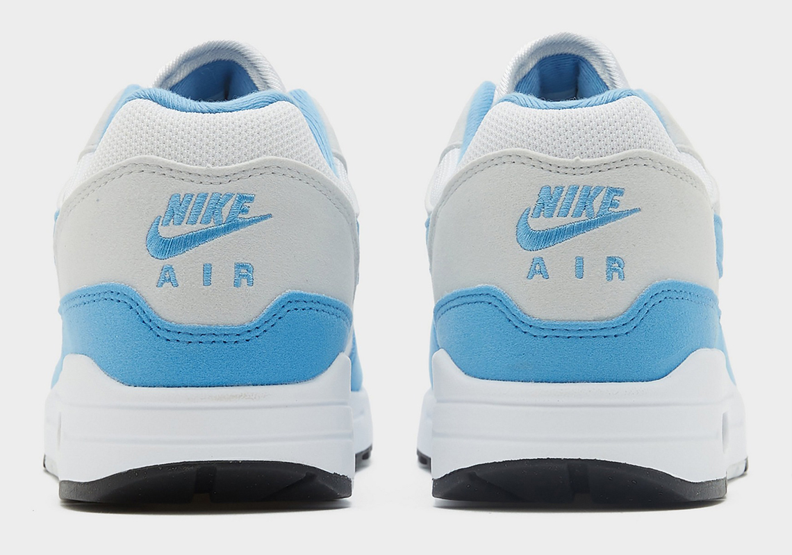 Nike By You Air Max 1 UNC blue White DO7414-991 Men's Size 8.5 