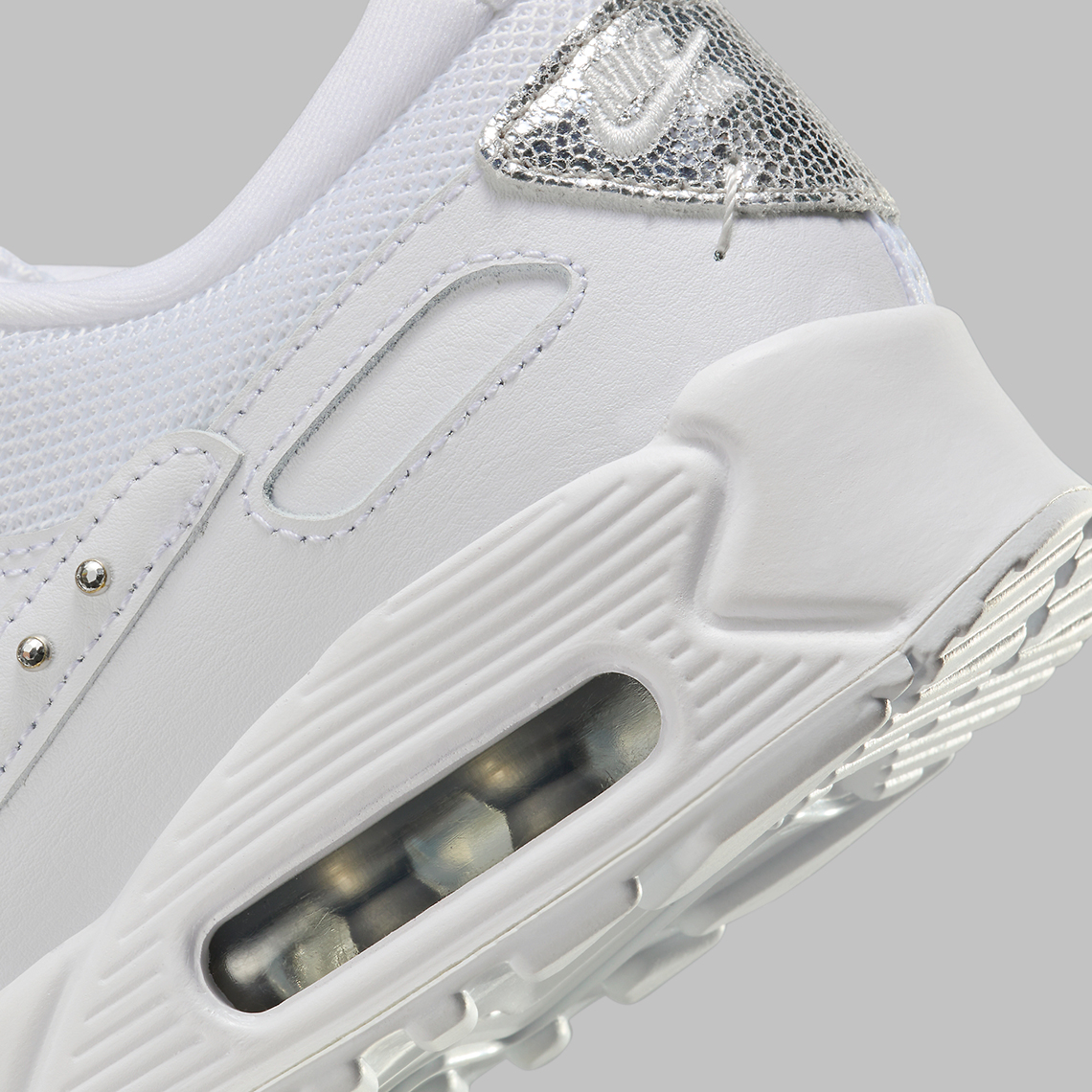 Nike Air Max 90 Futura White Metallic Silver Fq8888 100 2