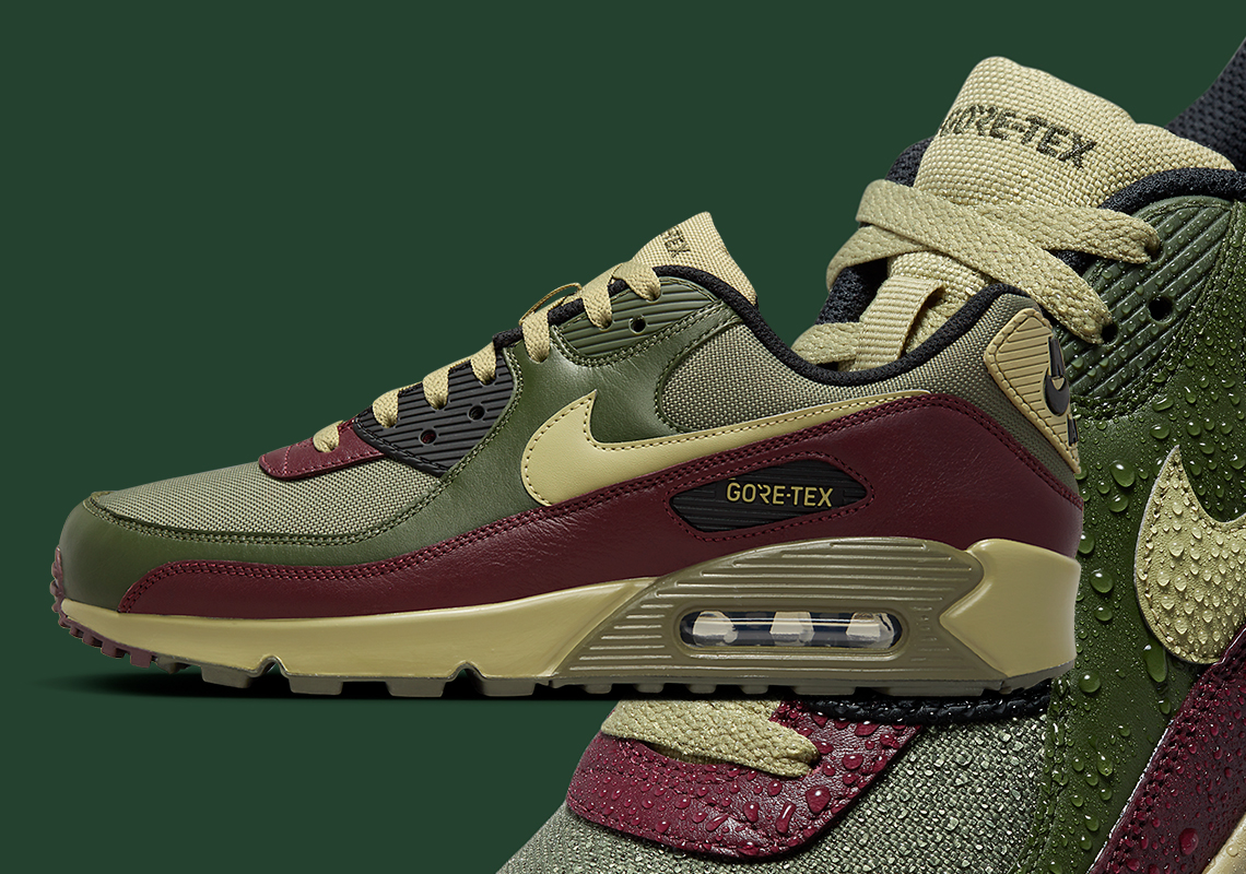 The Nike Air Max 90 GORE-TEX Cooks Up Some Beef And Broccoli