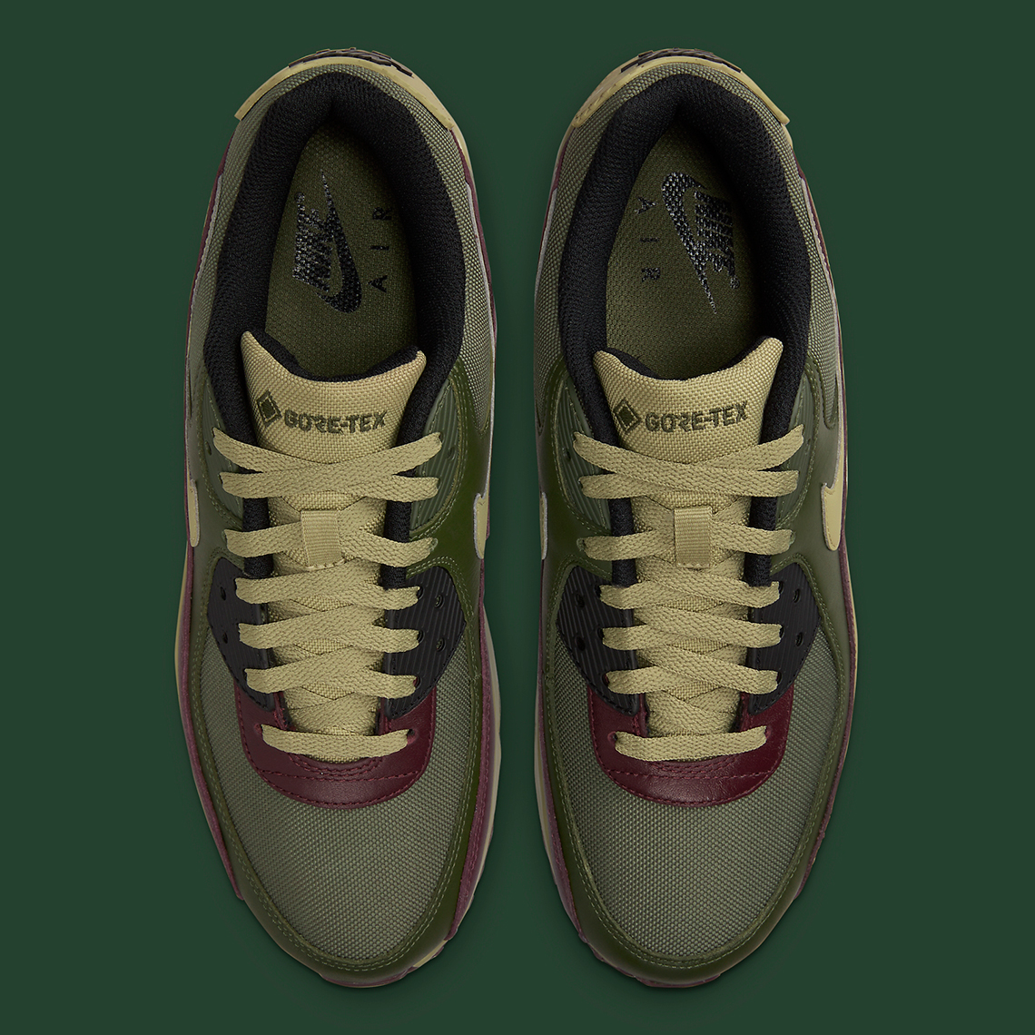 Men's shoes Nike Air Max 90 GTX Medium Olive/ Neutral Olive-Cargo Khaki