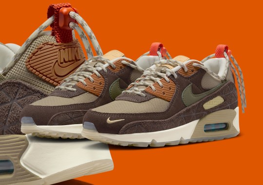 Nike Adds Rear Lace Toggles To This Outdoor-Themed Air Max 90