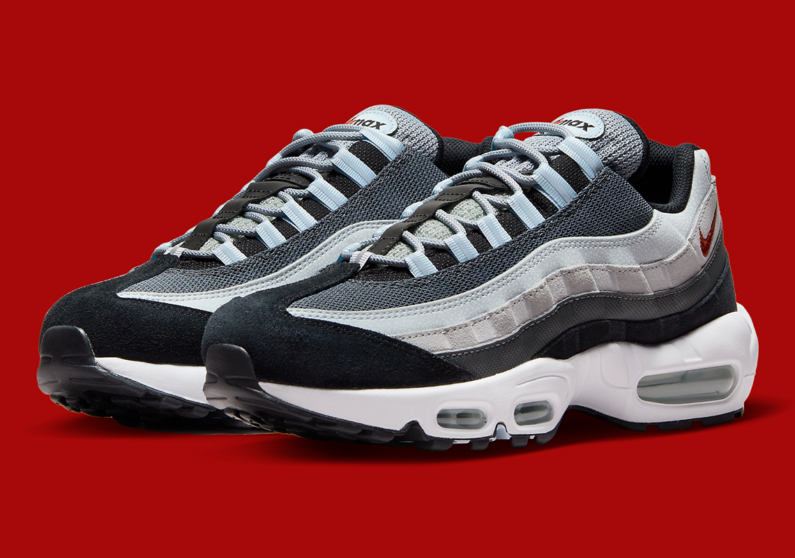 Nike Air Max 95 Grey Red Dm0011 011 6