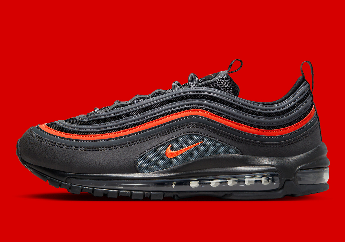 Air max 97 shop black with red