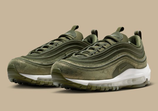 Olive Hues Consume This Women’s-Exclusive Nike Air Max 97