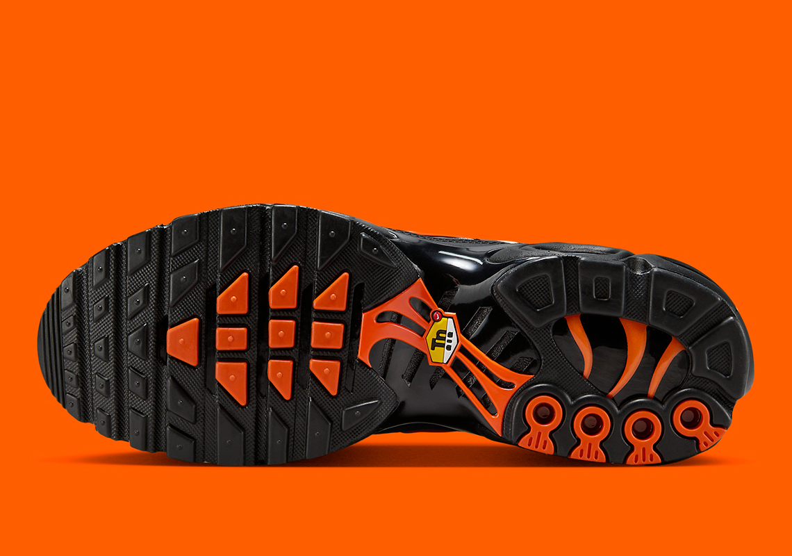 Nike Air Max Plus Black Orange Camo Fv6913 001 3