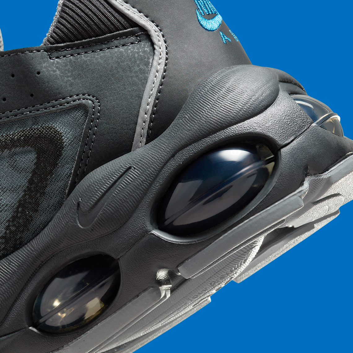 Nike Air technology absorbs impact for cushioning with every step Pulse Grey Black Blue Fv0940 001 1