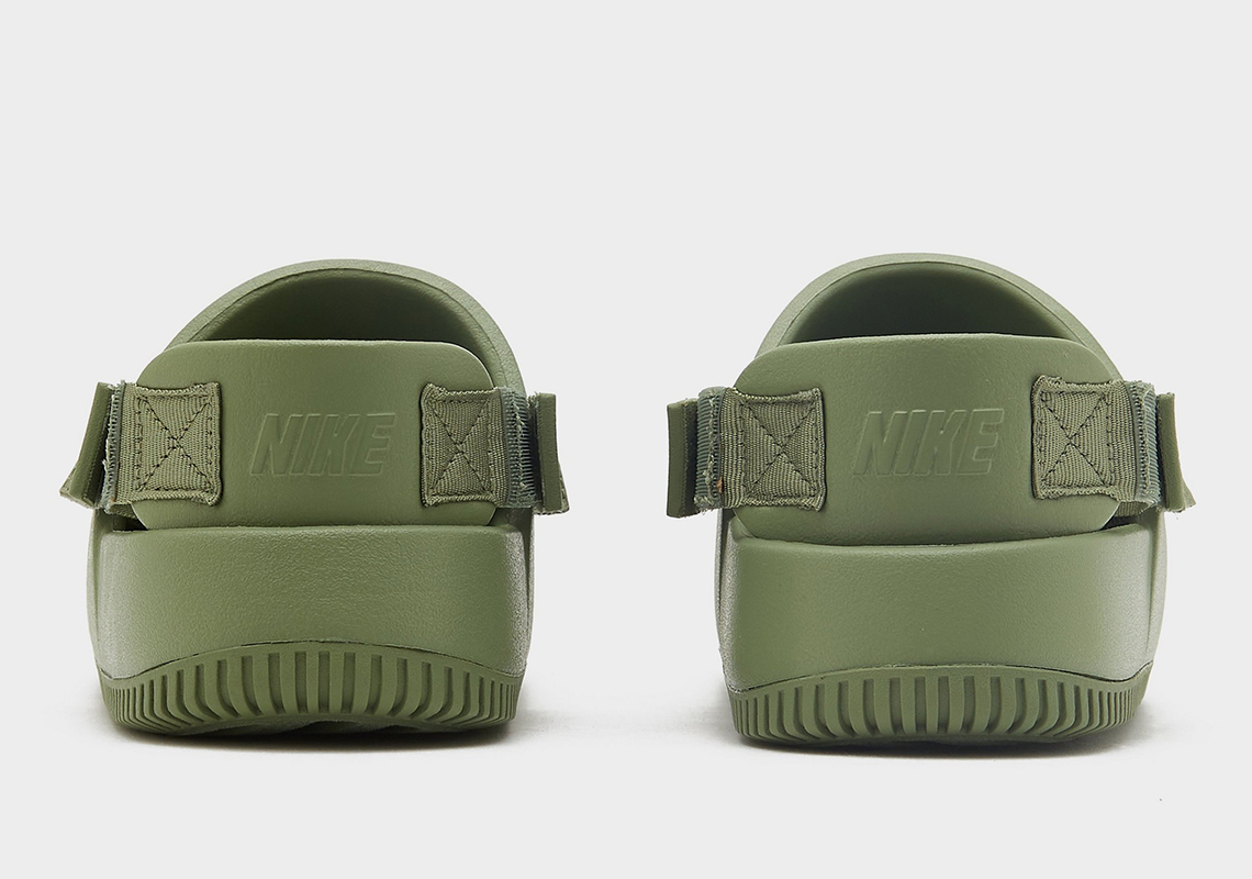 nike calm clog mule green 3