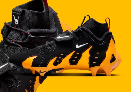 nike dt max 96 cleats black yellow fq8160 001 1