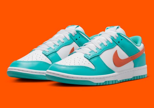 This Nike Dunk Low “Miami Dolphins” Releases On January 17th
