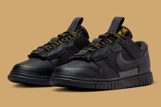nike shoessneakers dunk low remastered black gold FB8894 001 1