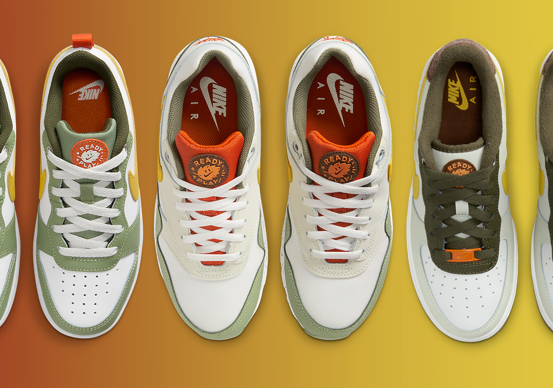 Nike's "Ready, Play!" Collection Brings Youthful Energy To The Air Max 1, Air Force 1, And More