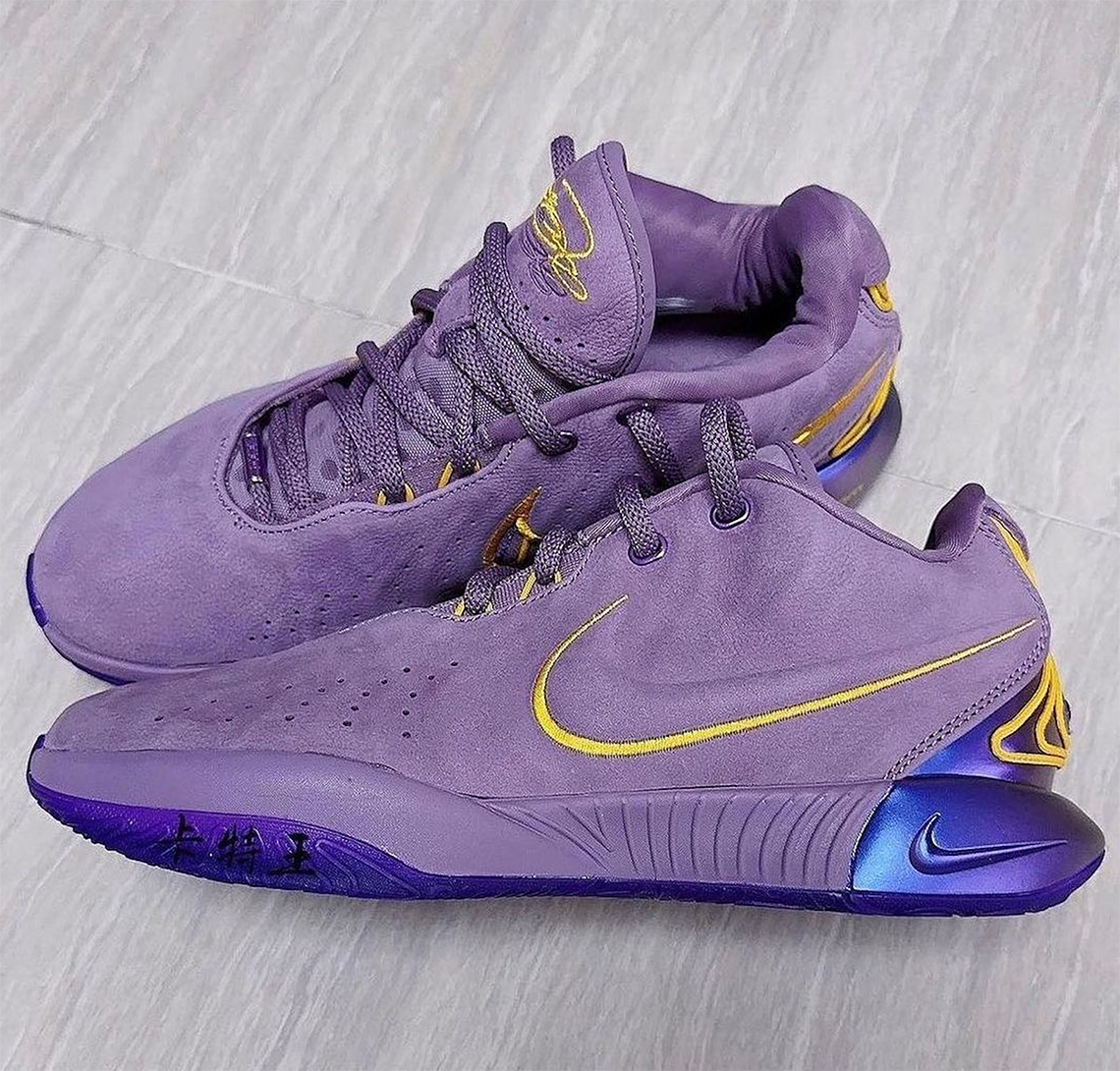 Nike LeBron 21 Purple Rain Release Info SneakerNews