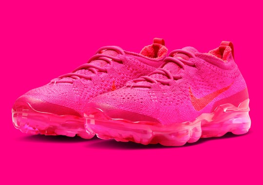 Hot Pink Hues Compose The Nike Vapormax Flyknit 2023