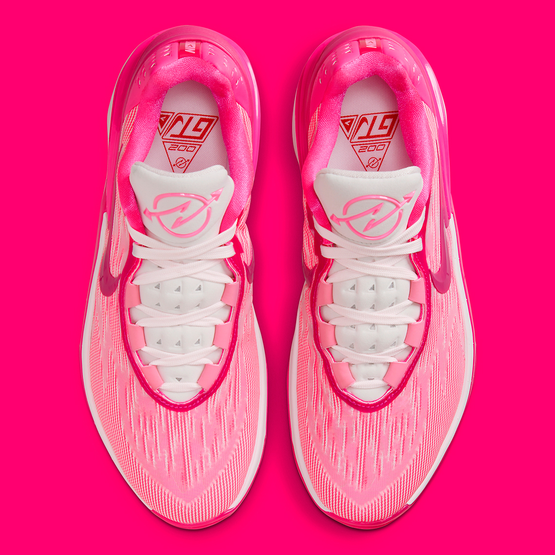 Nike boys Zoom Gt Cut 2 Hyper Pink Fireberry Dj6015 604 8