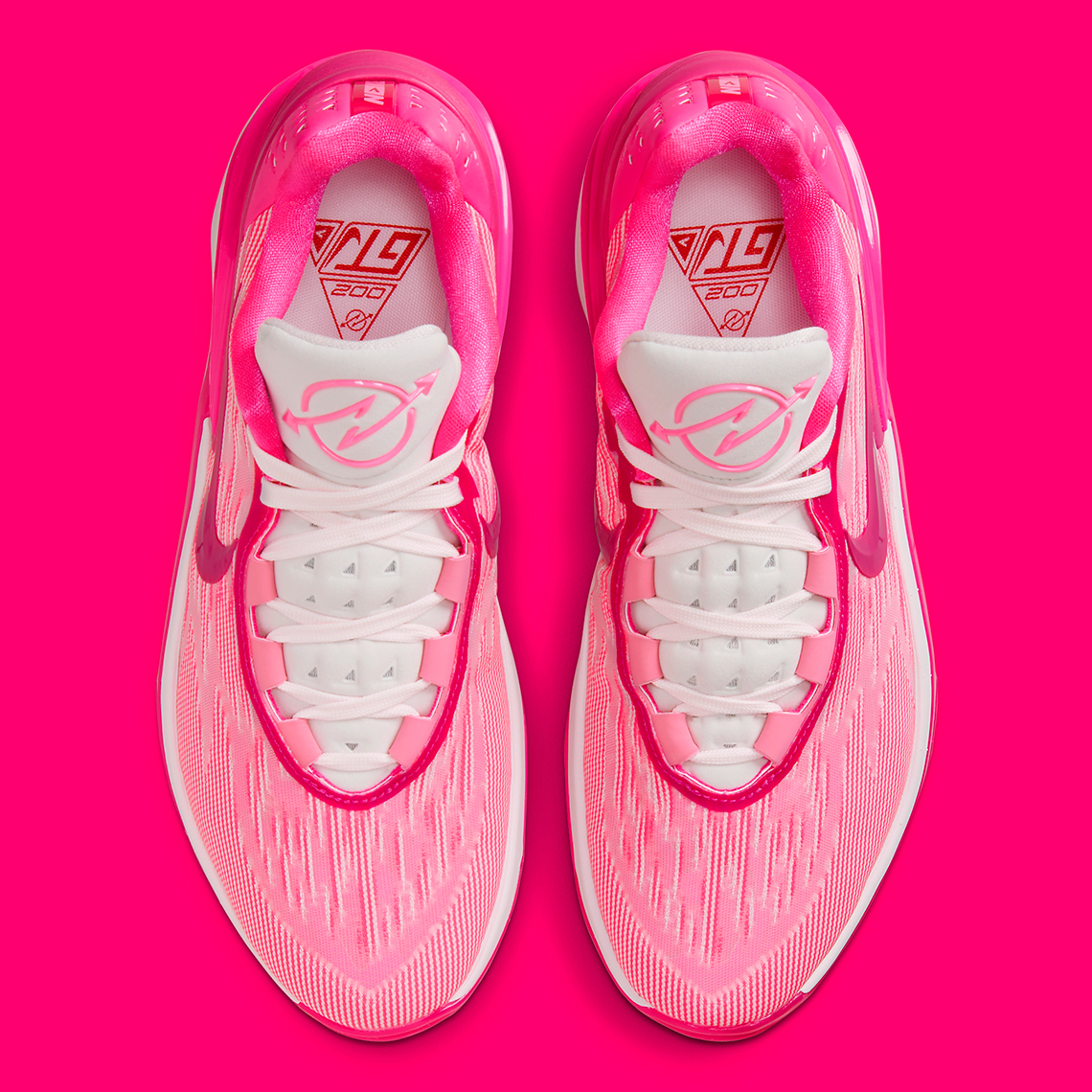 NIKE ZOOM GT CUT 2 EP HYPER PINK ON FEET 