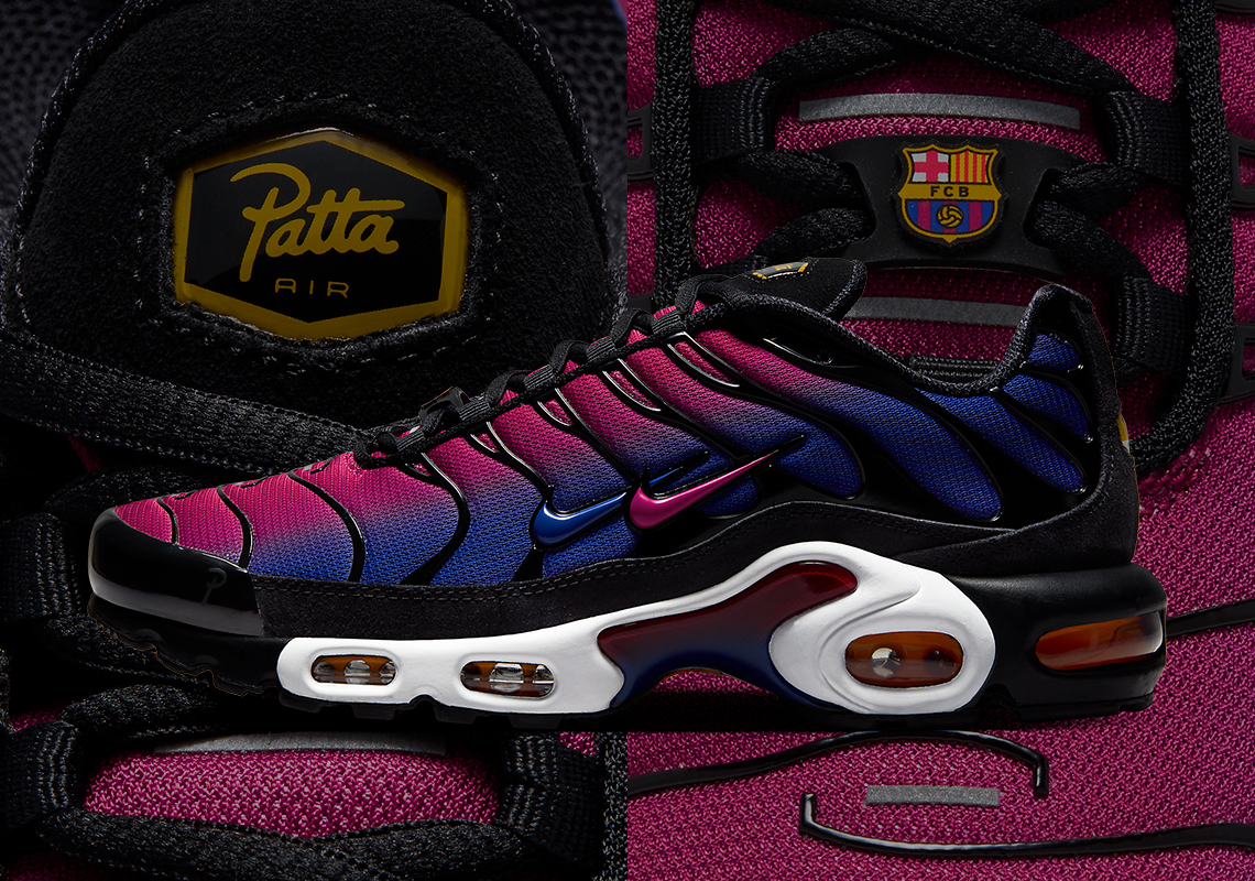 Nike Air Max Plus "F.C. Barcelona" By Patta Releases On October 17th