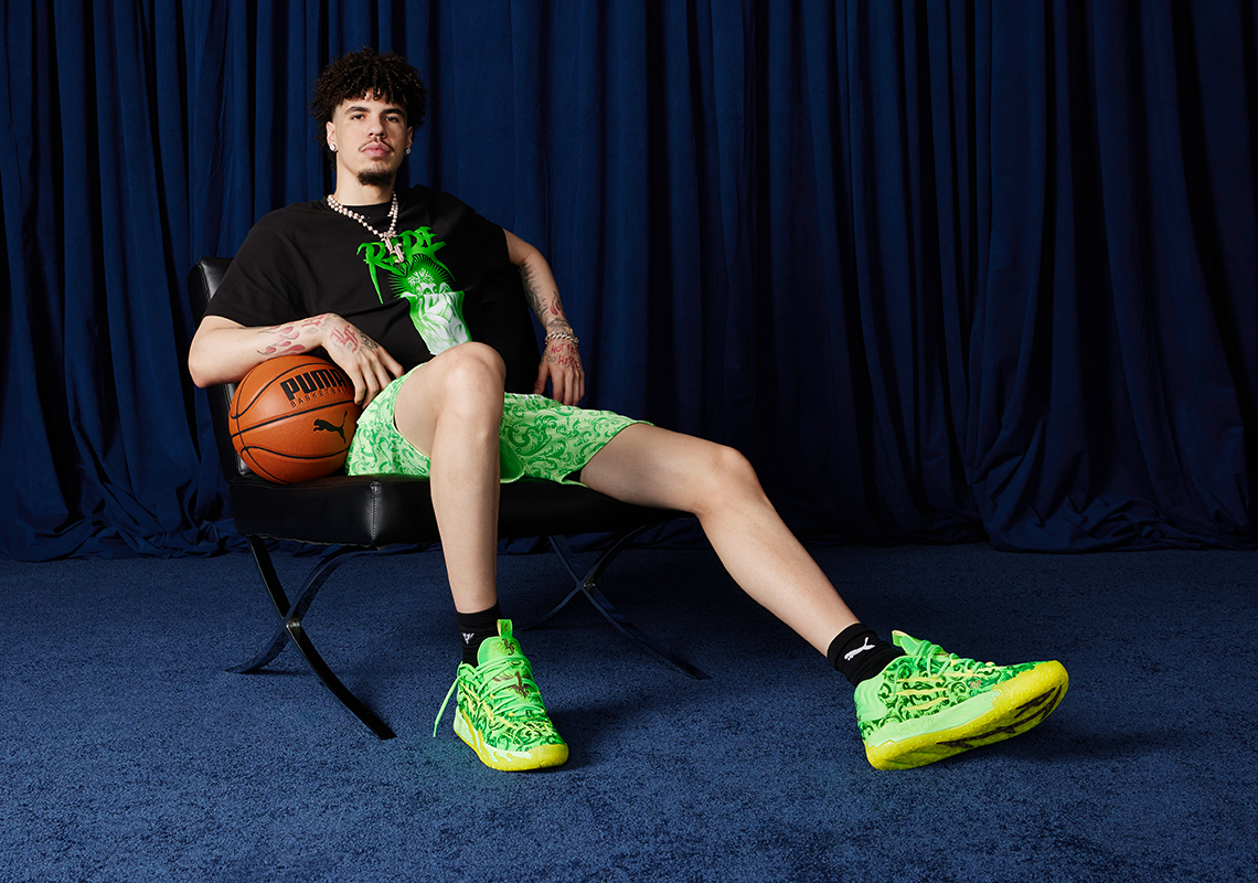 LaMelo Ball Teams Up With His LaFrancé Label For The PUMA MB.03