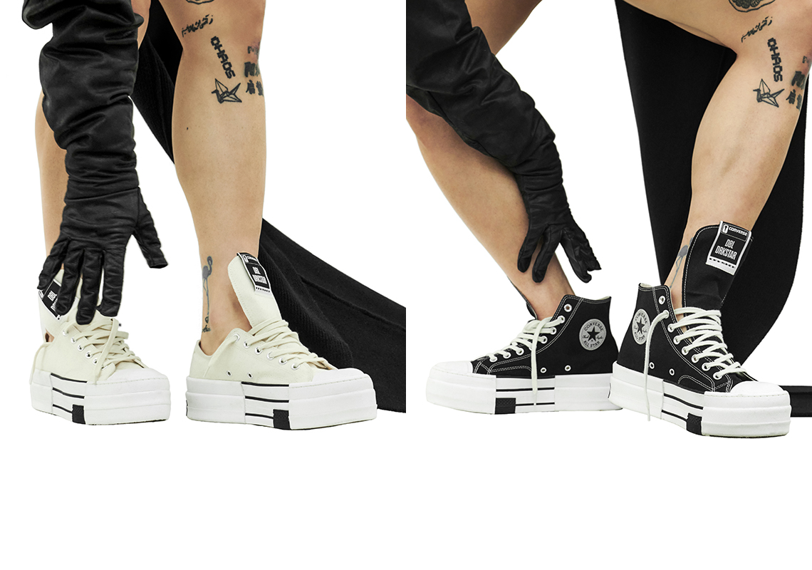 RICK OWENS DRKSHDW Converse DBL Drkstar - スニーカー