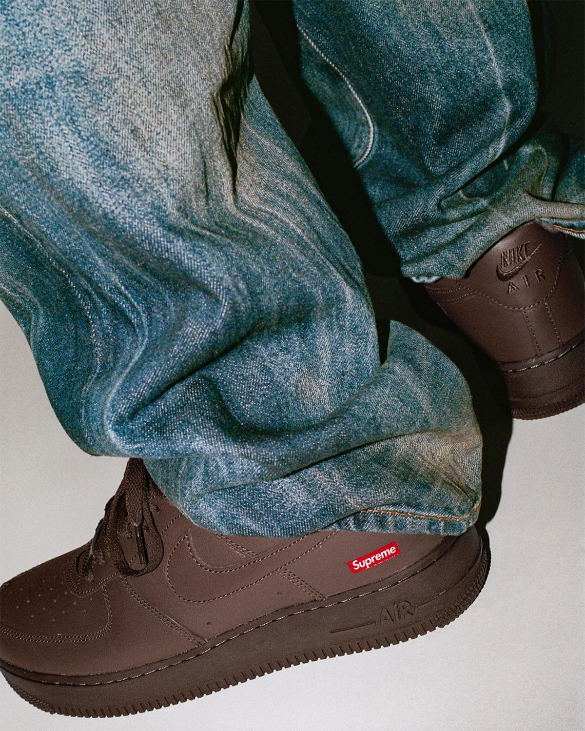 Supreme x Nike Air Force 1 Baroque Brown Has a Release Date, Finally