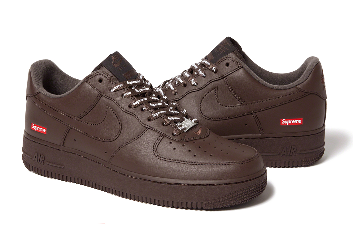 Supreme x Nike Air Force 1 "Baroque Brown" Confirmed For Fall/Winter 2023