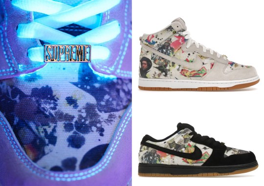 Supreme Confirms August 31st Release For Nike SB Dunk "Rammellzee" Collaboration