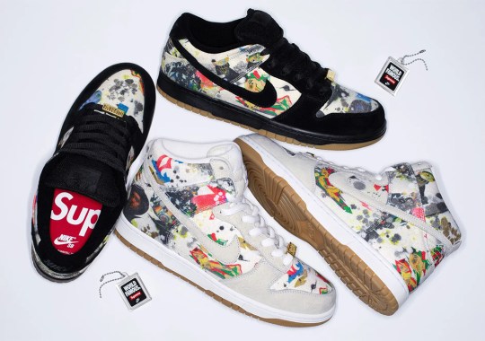 Supreme Confirms August 31st Release For Nike SB Dunk “Rammellzee” Collaboration