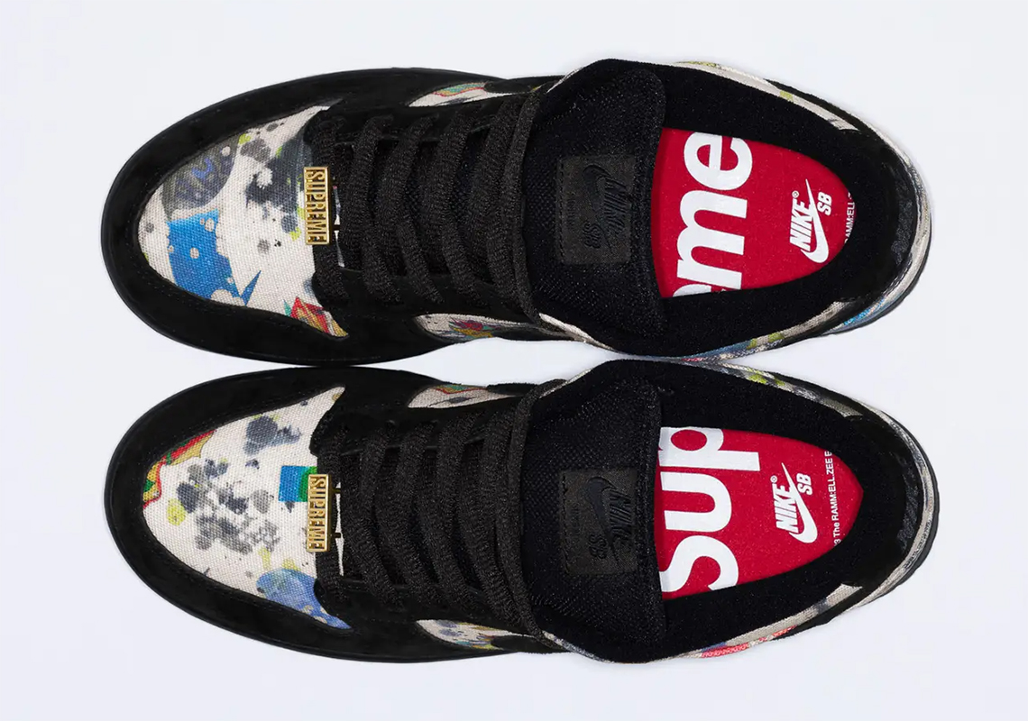 supreme rammellzee nike sb dunk release date 3