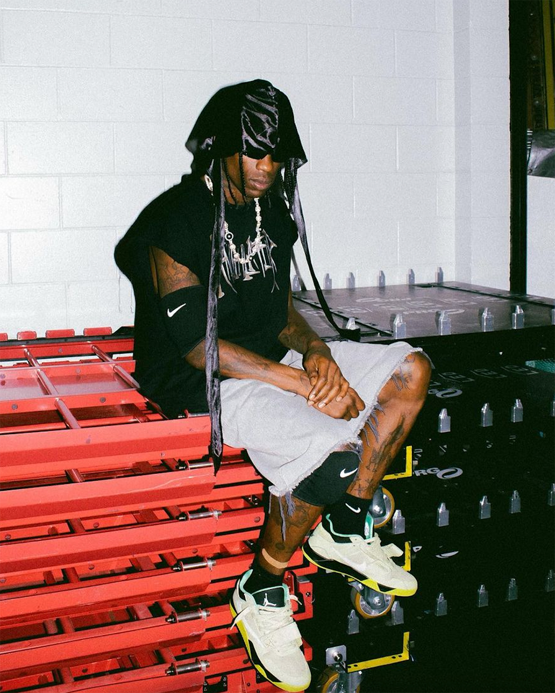 Travis Scott Jordan Cut The Check Grey Black Yellow | SneakerNews.com