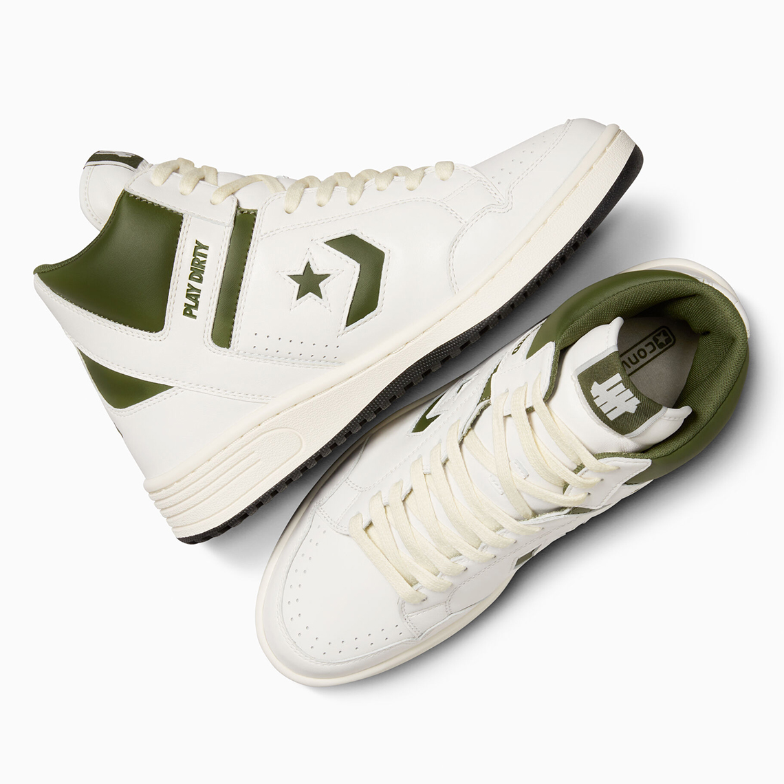 Undefeated God converse Weapon Vintage White Chive Egret A08657c 6