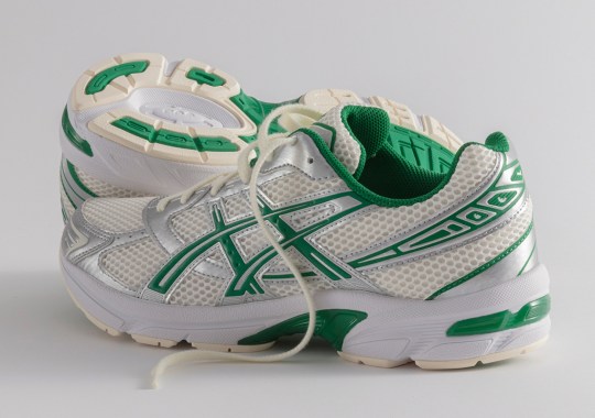 The ASICS GEL-1130 Is Also Dressing Up In Silver And Green