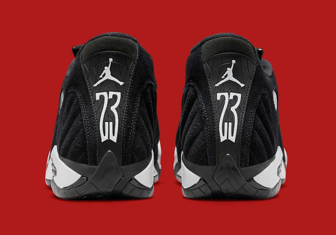 Air Jordan 14 487471 016 Black White Red 3