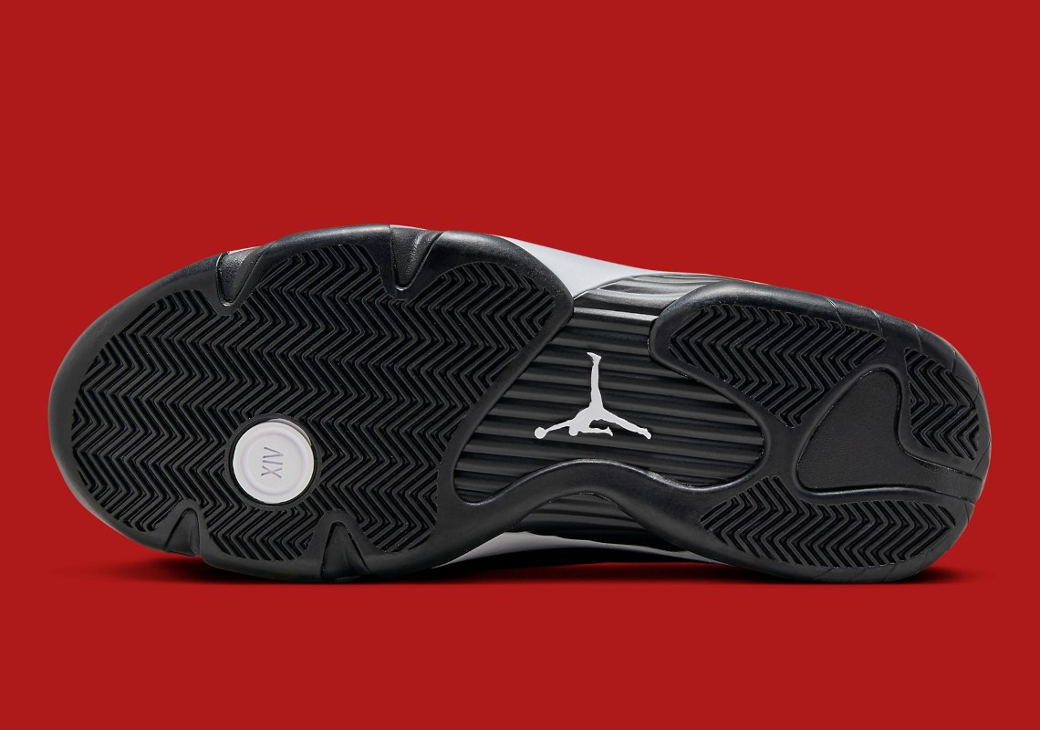 Nike AIR JORDAN 14 black white university red 487471-016 size 8 - 14 Air Jordan 14  main image 3