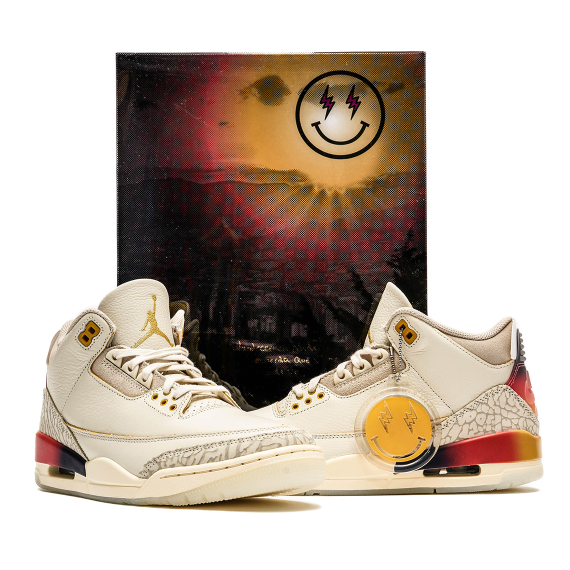 J Balvin x Air Jordan 3 Medellín Sunset FN0344-901